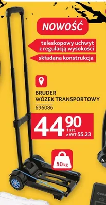 Wózek transportowy Bruder promocja w Selgros