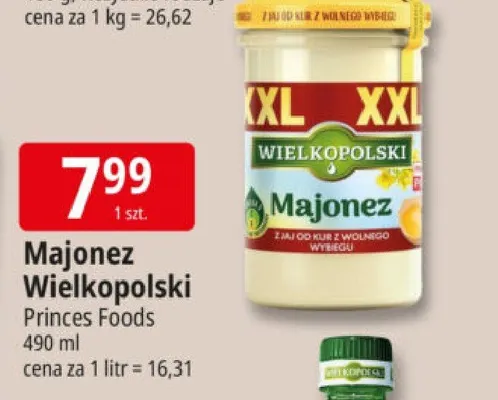 Majonez promocja w Leclerc