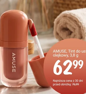 Tint do ust olejkowy Amuse promocja w Rossmann