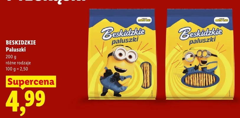Paluszki Beskidzkie promocja w Lidl