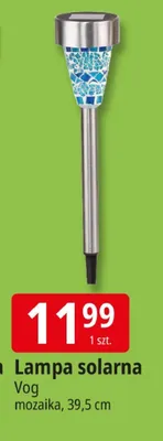 Lampa solarna Vog promocja w Leclerc