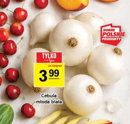 Cebula młoda biała promocja w Gram Market