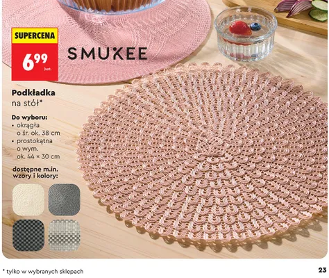 Podkładka na stół promocja w Biedronka