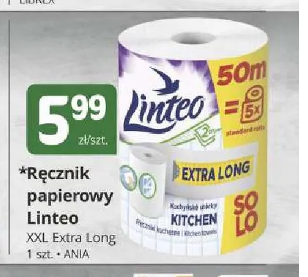 Ręcznik papierowy Linteo XXL Extra Long promocja w Marketvita