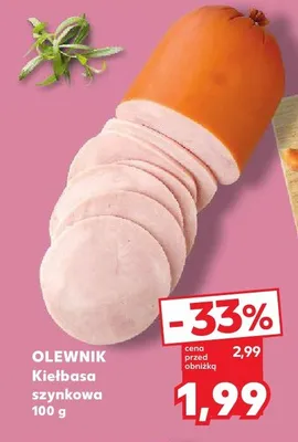 Kiełbasa szynkowa promocja w Kaufland