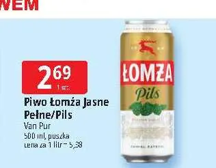 Piwo Łomża promocja w Leclerc