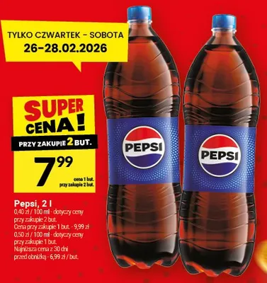 Napój gazowany Pepsi promocja w Twój Market