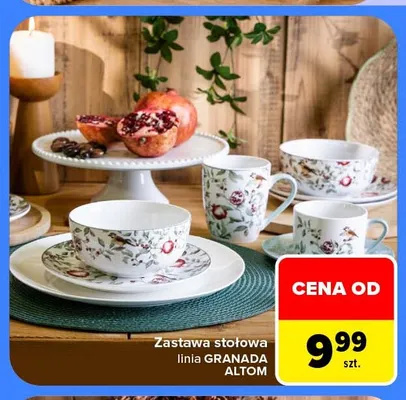 Zastawa stołowa linia Granada Altom promocja w Carrefour