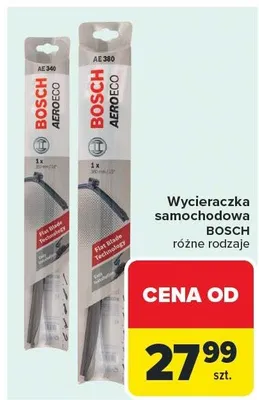 Wycieraczka samochodowa Bosch różne rodzaje promocja w Carrefour