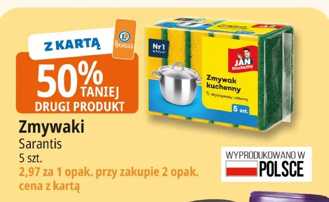 Zmywaki promocja w Leclerc
