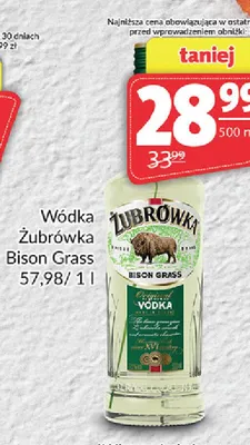 Wódka Żubrówka Bison Grass promocja w Prim Market