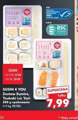 Zestaw sushi Sumire Sushi 4 You promocja w Kaufland
