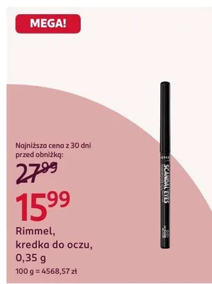 Kredka do oczu promocja w Rossmann