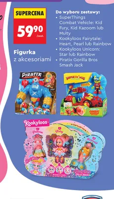 Figurka z akcesoriami SuperThings Combat Vehicle: Multy promocja w Biedronka