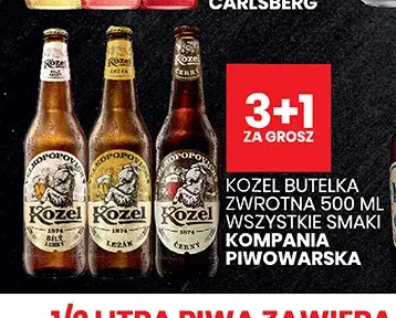 Piwo Kozel Černý promocja w Wafelek