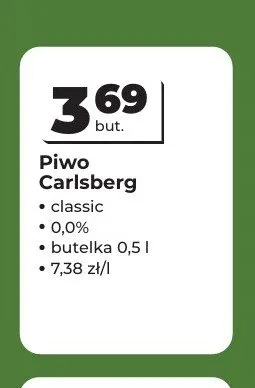 Piwo bezalkoholowe Carlsberg promocja w Odido