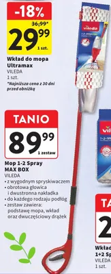 Wkład do mopa Ultramax promocja w Intermarche