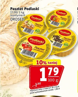 Pasztet z pieprzem Podlaski Drosed promocja w Prim Market