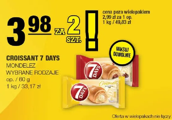 Croissant 7 Days promocja w SPAR