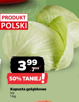 Kapusta gołąbkowa promocja w Netto
