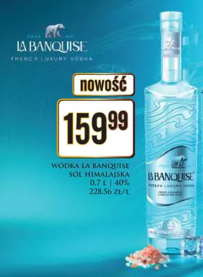 Wódka sól himalajska promocja w Dino