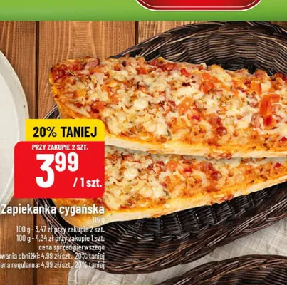 Zapiekanka cygańska promocja w POLOmarket