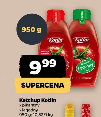 Ketchup łagodny 950 g promocja w Netto