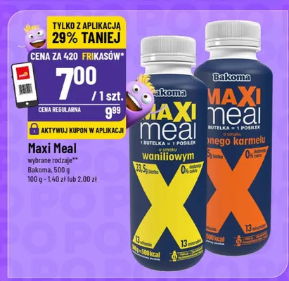 Maxi meal promocja w POLOmarket