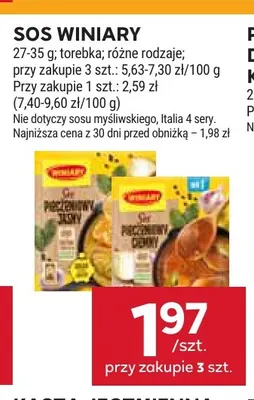 Sos pieczeniowy ciemny Winiary promocja w Stokrotka