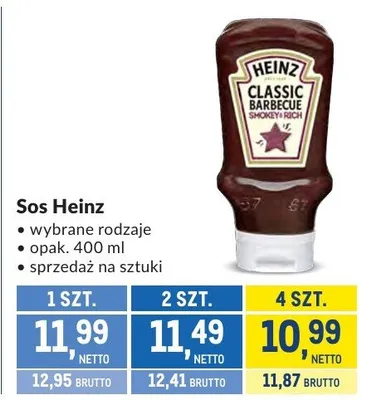 Sos Heinz promocja w Makro
