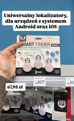 Smart finder uniwersalny lokalizatory 3 pack promocja w Action