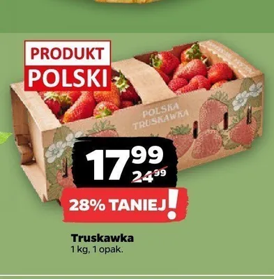 Truskawka polska promocja w Netto