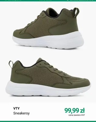 Sneakersy VTY promocja w Deichmann