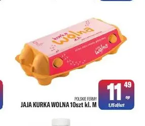 Jajka kurze Kurka Wolna Polskie Fermy promocja w Tomi Markt