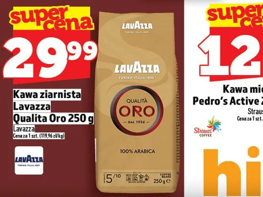 Kawa mielona Pedro's Active promocja w TOPAZ