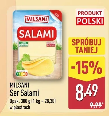 Ser promocja w Aldi
