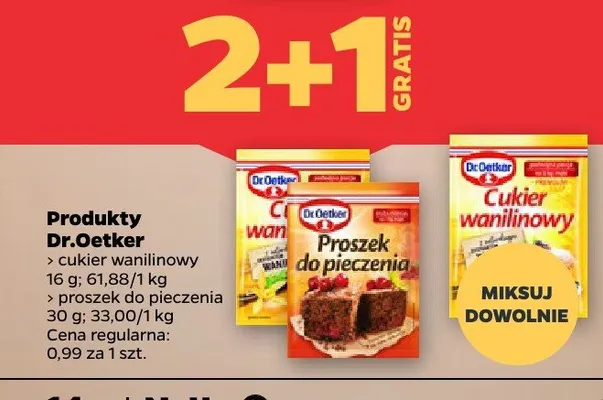 Cukier waniliowy promocja w Netto