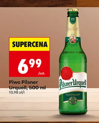Piwo Pilsner Urquell promocja w Biedronka