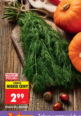 Koperek pęczek promocja w Biedronka
