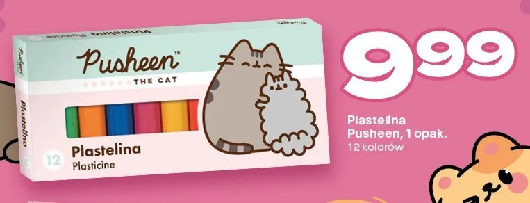 Plastelina Pusheen 12 kolorów promocja w Twój Market