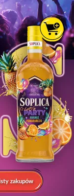 Likier Soplica Let's Party ananas pomarańcza 0,5 promocja w Biedronka