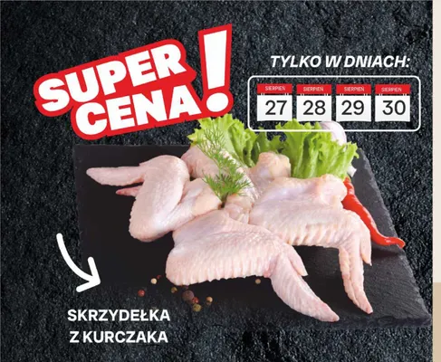 Skrzydełka z kurczaka promocja w Chorten