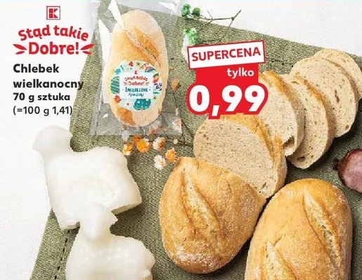 Chlebek wielkanocny promocja w Kaufland