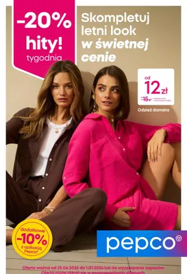 Odzież damska Pepco promocja w Pepco