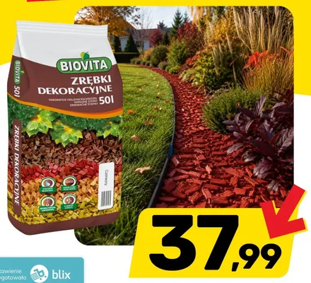 Zrębki dekoracyjne Biovita promocja w Bricomarche