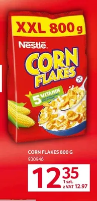 Płatki kukurydziane Corn Flakes Nestlé promocja w Selgros