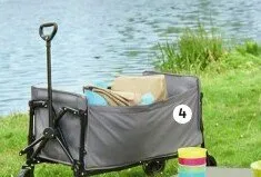 Wózek kempingowy Vatani promocja w Castorama