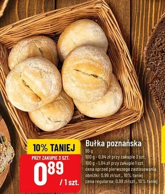 Bułka poznańska promocja w POLOmarket