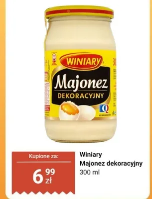 Majonez dekoracyjny promocja w Dino