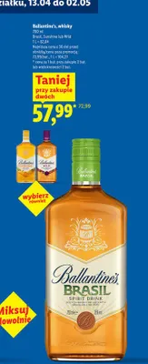 Whisky Brasil, Sunshine lub Wild promocja w Lidl